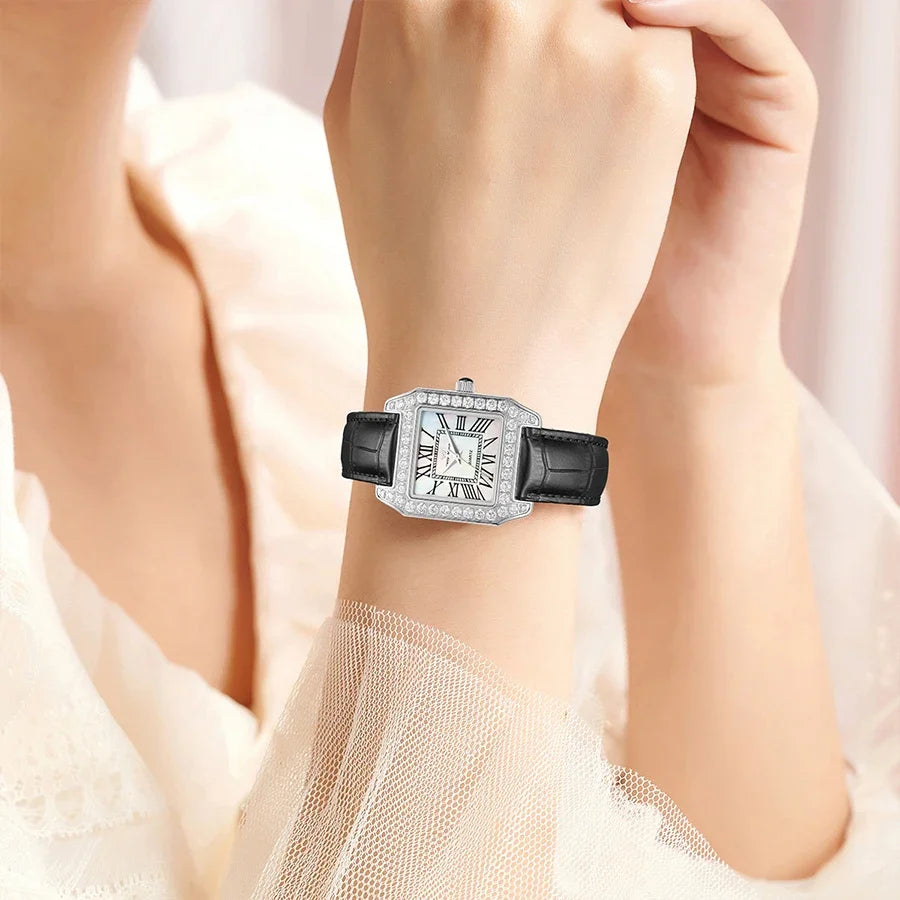 Montre Femme Welly Merck Saphir Quartz Acier Inoxydable – CLEVI Paris