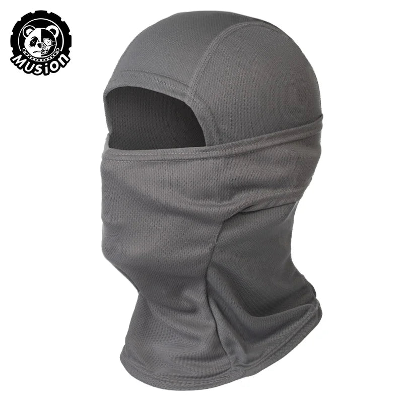 Cagoule Masque Facial Camouflage | Polyester Knit, Cyclisme, Ski, Chasse – CLEVI Paris
