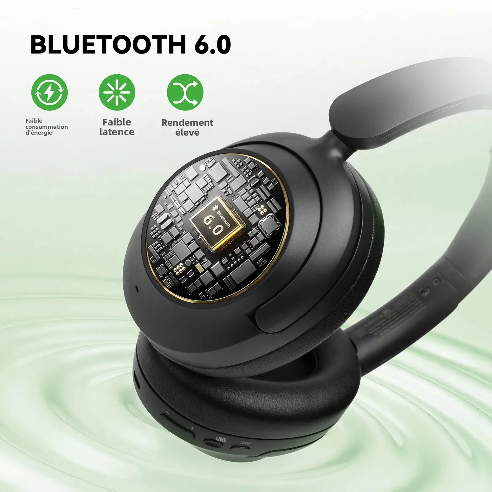 OneOdio Focus A6 Casque ANC Bluetooth 6.0 LDAC 75h Hi-Res – CLEVI Paris
