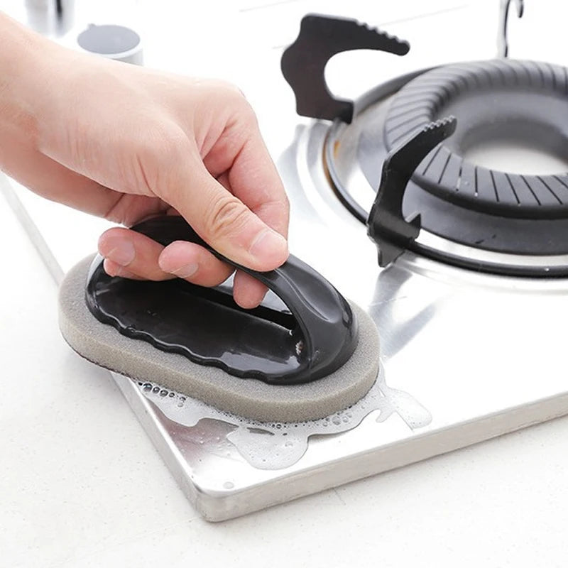 Brosse Éponge Nano Nettoyage Multifonction Cuisine & Salle de Bain — CLEVI Paris