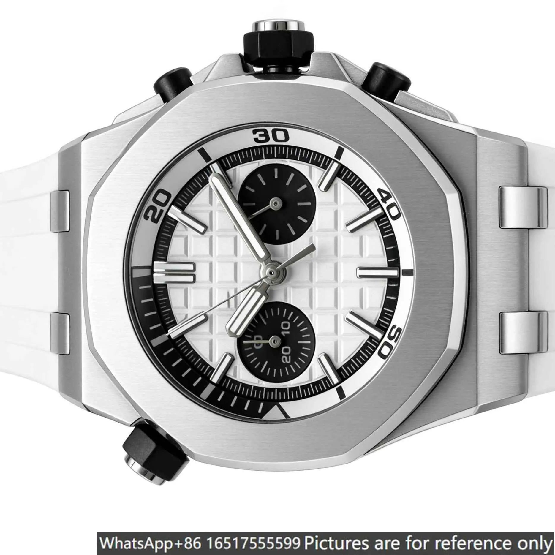 Montre Homme Quartz HU5 Acier 904L Poli Miroir 42mm Bracelet Acier Lumineux Calendrier 3 ATM 12 Coloris – CLEVI Paris