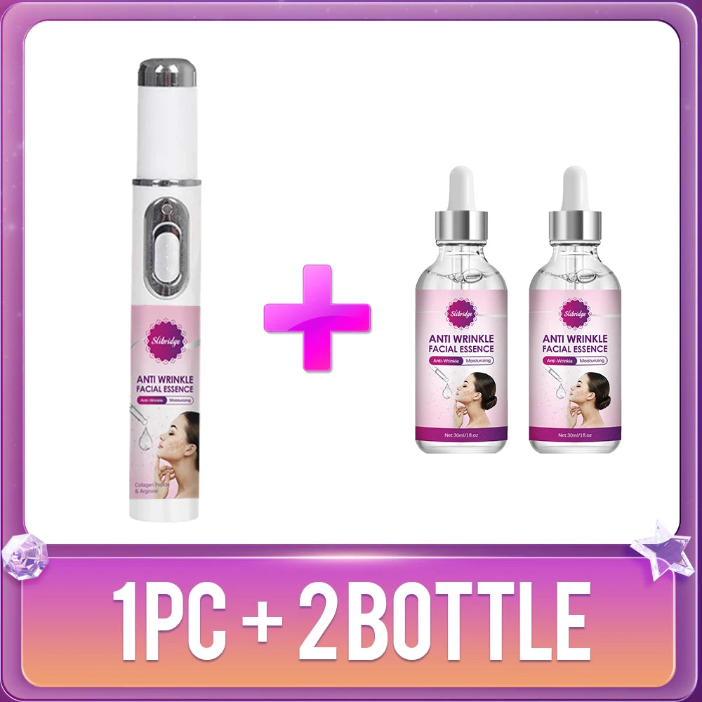 Kit Stylo Applicateur & Sérum Anti-Rides Visage | Essence Anti-Wrinkle | Unisexe – CLEVI Paris