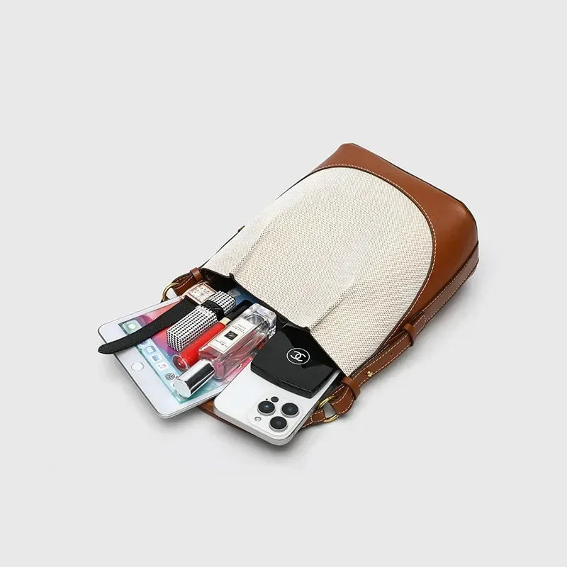 Sac Femme Minimaliste Couleur Unie Fermeture Zip Bandoulière & Clutch 2 Coloris – CLEVI Paris