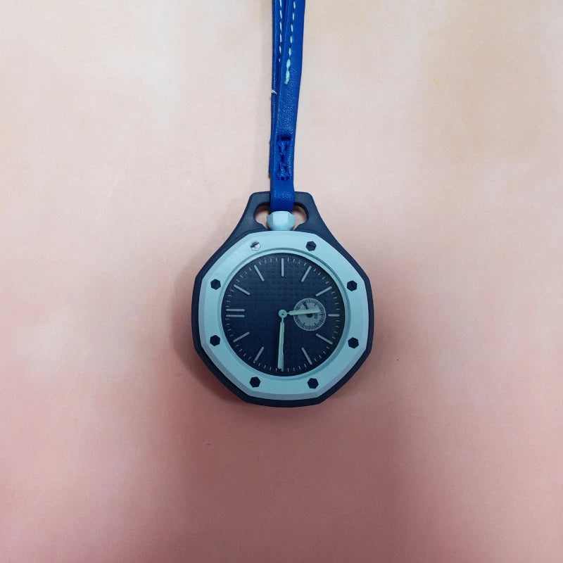 Montre Quartz Boîtier Octogonal Unisexe Bracelet Cuir Multicolore – CLEVI Paris