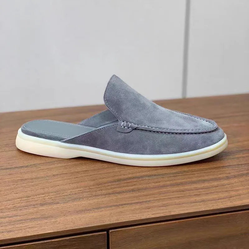 Mules Unisexe Cuir Véritable Peau de Mouton Plates Été EU 35-47 Multicolore – CLEVI Paris