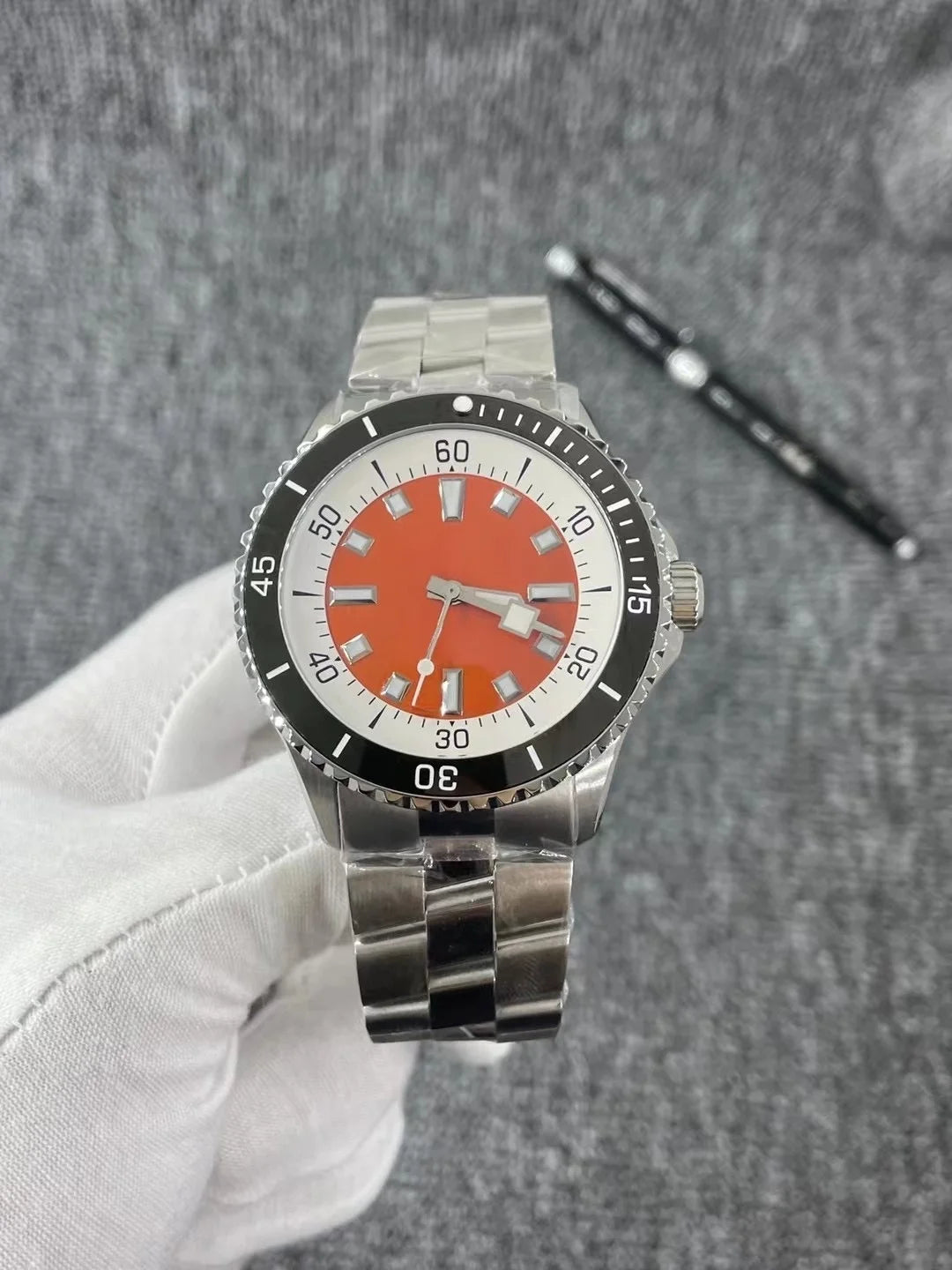Montre automatique 2100 à bracelet acier – CLEVI Paris