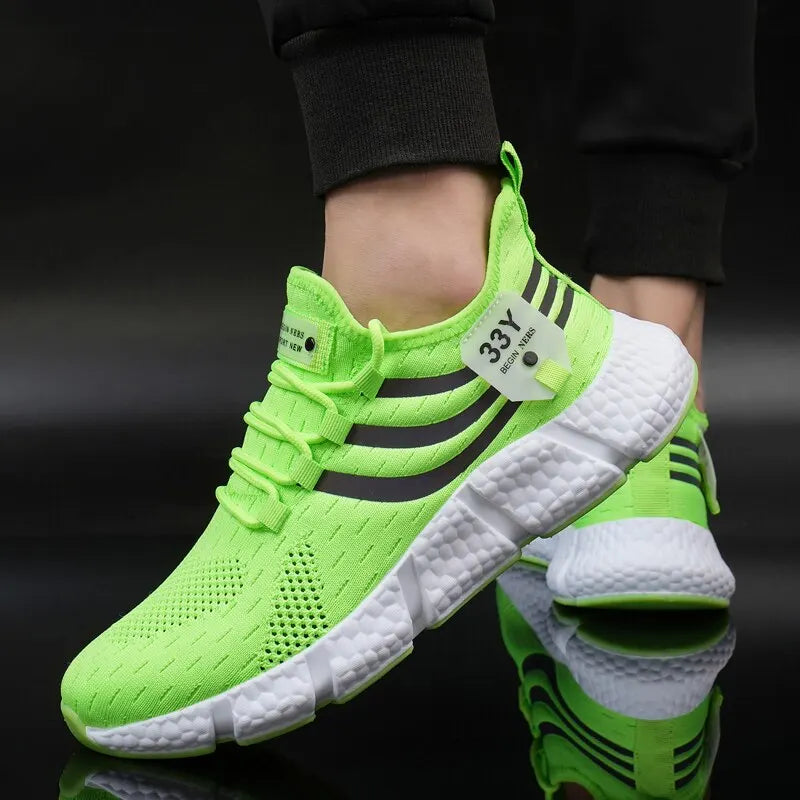 Baskets Homme Respirantes & Légères – Casual Sport Sneakers – CLEVI Paris