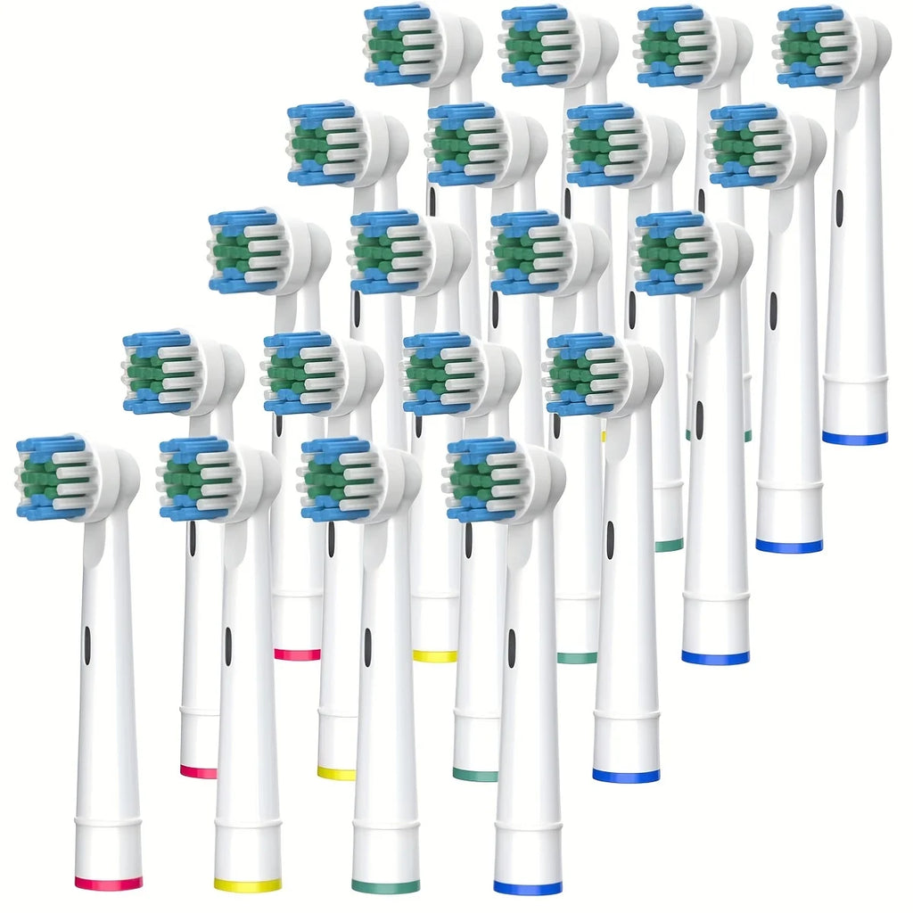 Têtes de Brosse à Dents Compatibles Oral‑B – Lot 4/12/16/20 – CLEVI Paris