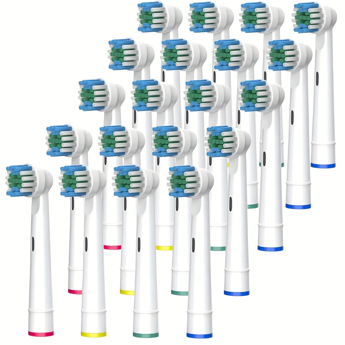 Têtes de Brosse à Dents Compatibles Oral‑B – Lot 4/12/16/20 – CLEVI Paris