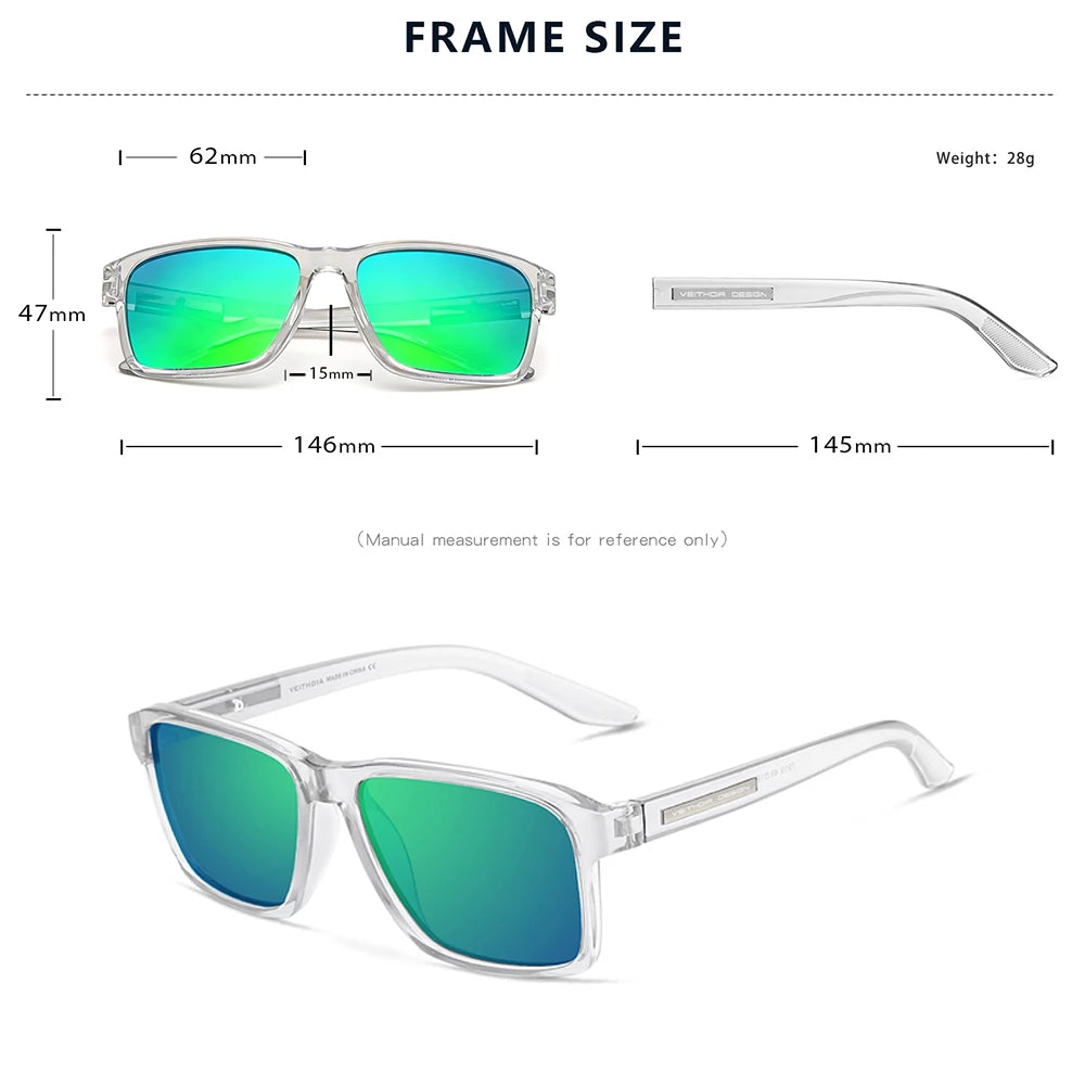 Lunettes de Soleil Polarisées UV400 Photochromiques Unisexe Sport & Voyage – CLEVI Paris