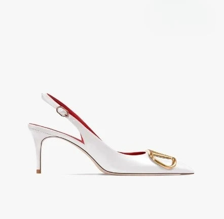 Escarpins à bride arrière et talon fin – CLEVI Paris