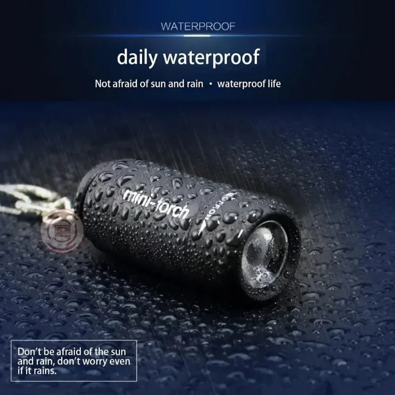 Mini Lampe Torche Porte-Clés USB Rechargeable Waterproof — CLEVI Paris