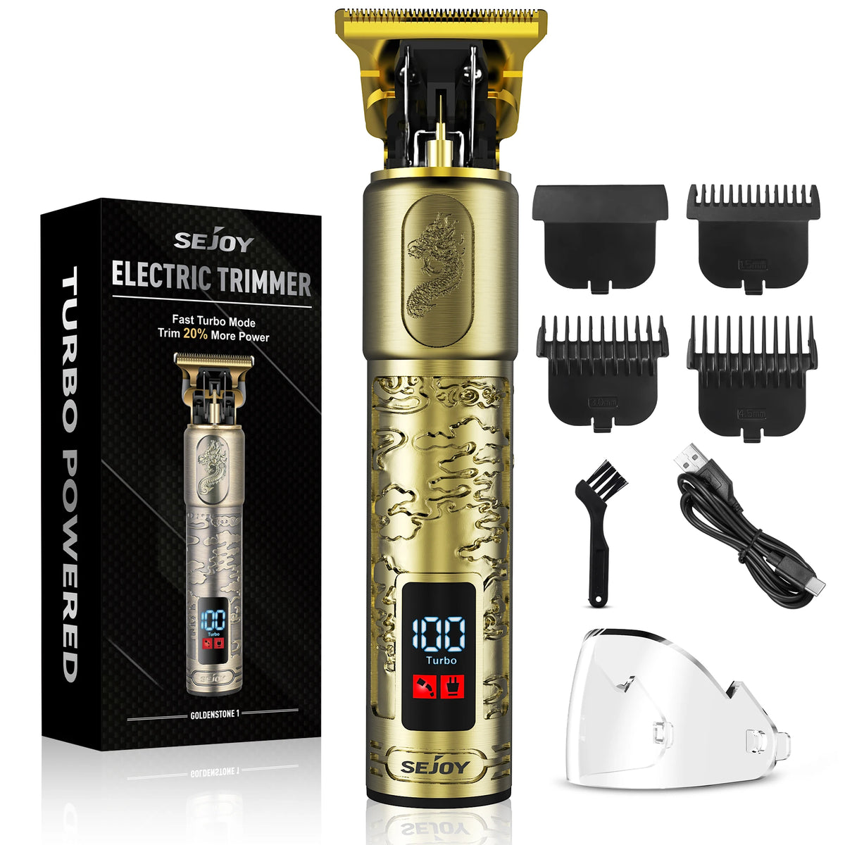 Tondeuse cheveux & barbe rechargeable – CLEVI Paris
