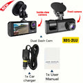 Dashcam 2/3 Canaux 1080p WiFi – Capteur Sony, Vision Nocturne Starlight, G-Sensor, Surveillance Parking – CLEVI Paris