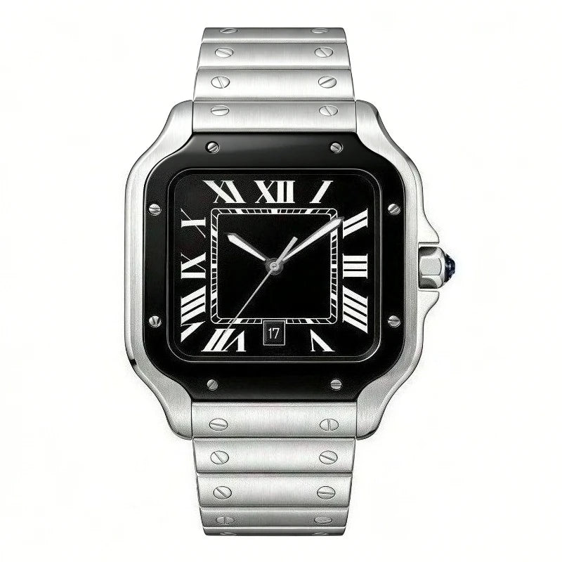 Montre Unisexe GRAYSS 5-11 Quartz Japonais Chiffres Romains Acier Inoxydable Style Luxe Rétro – CLEVI Paris