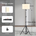 Éclairage LED BTFOOR avec trépied 110/160 cm – CLEVI Paris