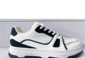 Sneakers Skate Cuir Color Block Homme Semelle Plateforme – CLEVI Paris