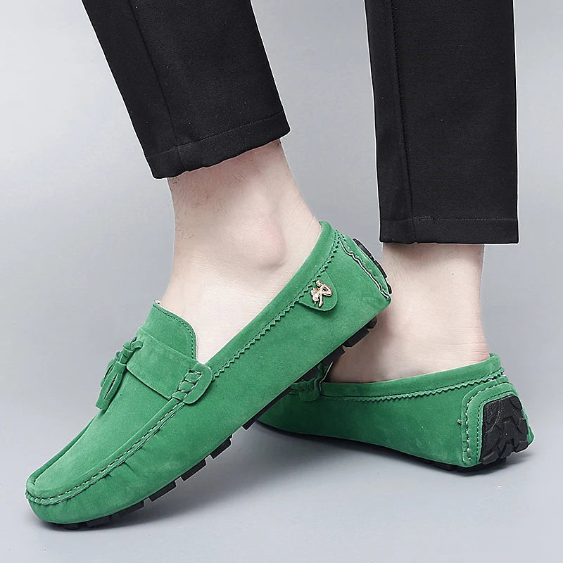 Mocassins Homme à Glands Style Britannique Slip-On | 4 Coloris, Tailles 36-48 – CLEVI Paris