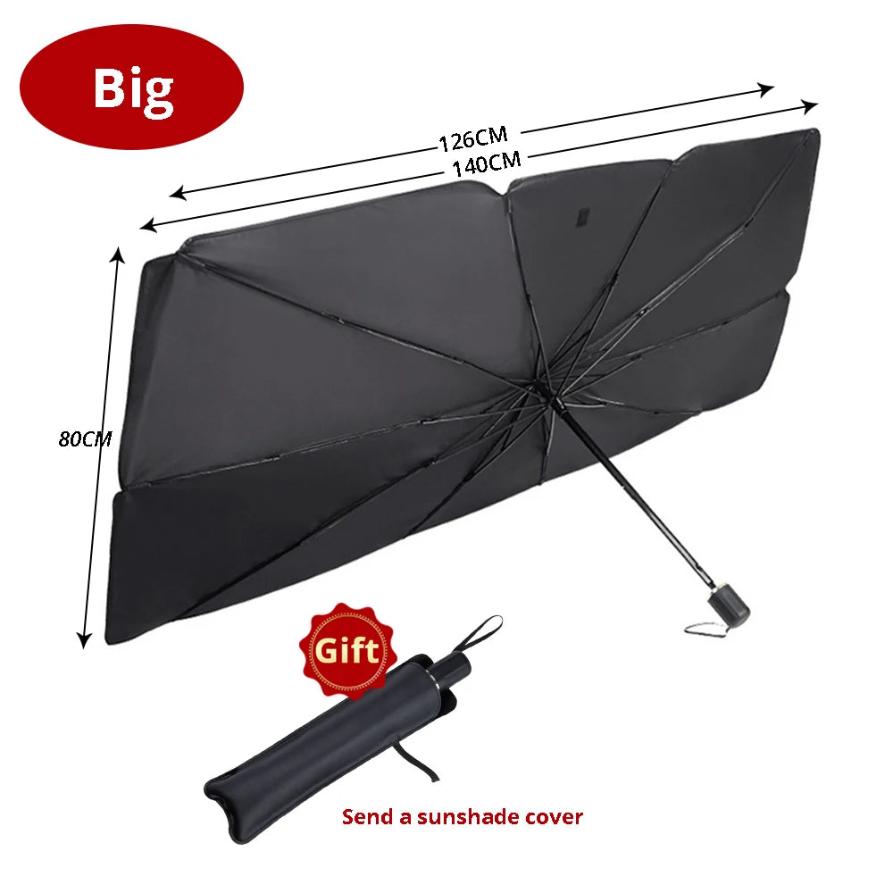 Pare-Soleil Voiture Pare-Brise Pliable Anti-UV — CLEVI Paris