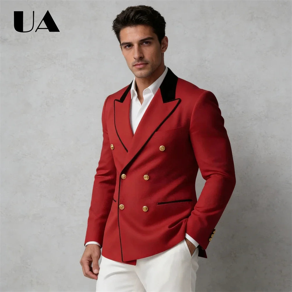 Blazer Croisé Homme Grandes Tailles – CLEVI