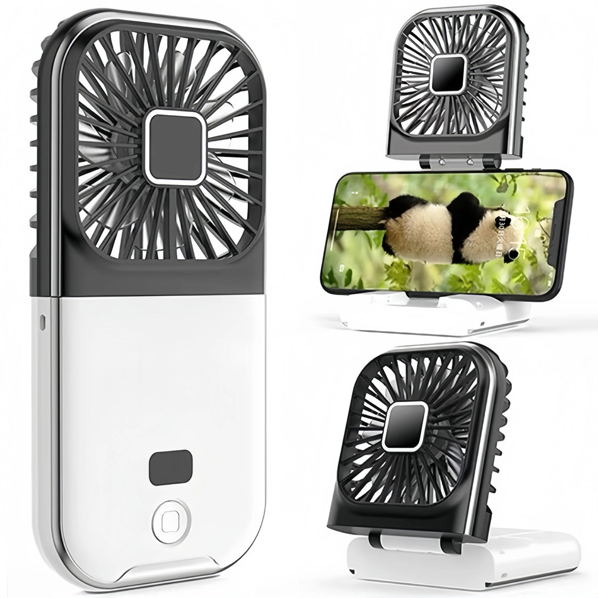 Ventilateur de cou F30 PRO rechargeable 3000 mAh – CLEVI Paris