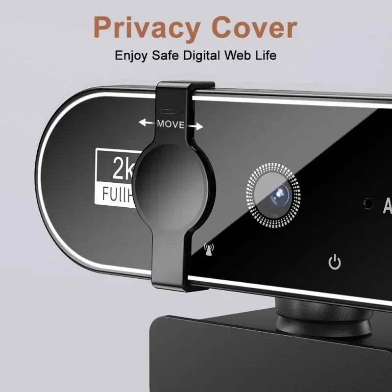Webcam 4K 2K 1080P Autofocus Micro Intégré USB PC Mac PS5 Streaming – CLEVI Paris