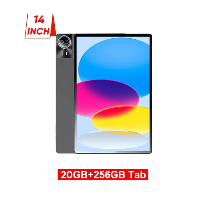 Tablette 14" YUSUNOUL GT140 – UNISOC T616, 20Go RAM, 256-512Go, 4G LTE, Android 15, Écran 2.5K – CLEVI Paris