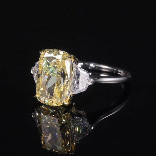 Bague Trois Pierres Argent 925 | Zircon Diamant – CLEVI Paris