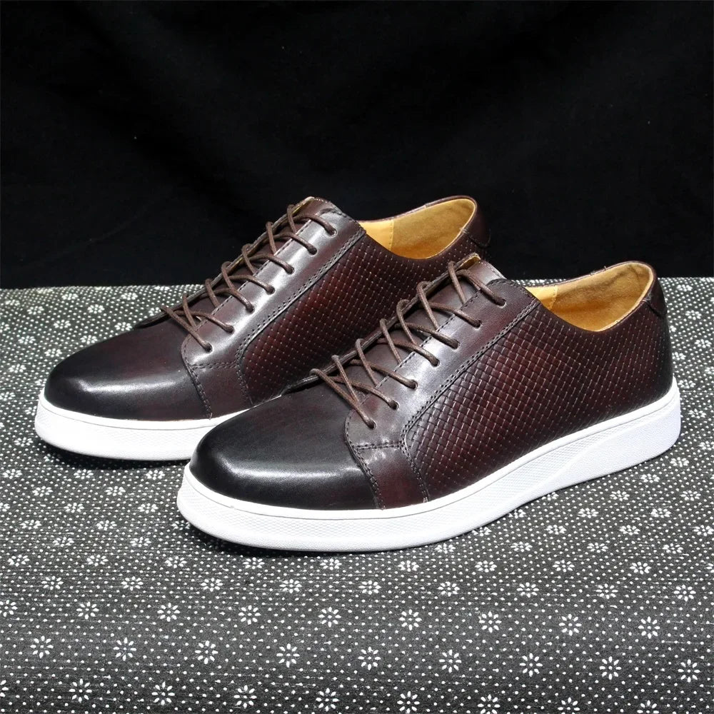 Derby Casual Homme Cuir Vachette 7 Œillets Respirant Lacets | Conduite & Quotidien EU 40-47