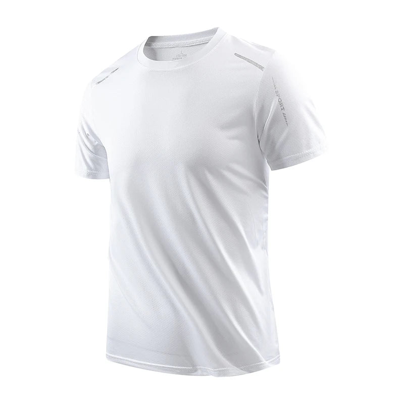 T-shirt Running Homme Manches Courtes Polyester | Séchage Rapide, Randonnée & Sport, 6 Coloris, Tailles M à 5XL – CLEVI Paris