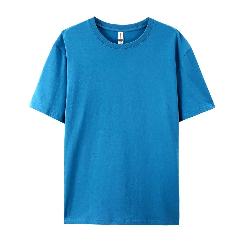 T-Shirt Unisexe Coton Col Rond Manches Courtes Coupe Loose 20 Coloris Candy Été – CLEVI Paris