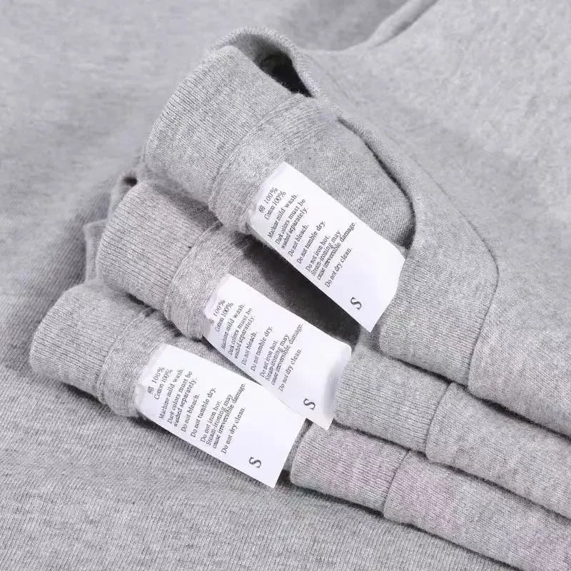T-Shirt Unisexe Coton Lourd 400g Col Rond Manches Courtes Coupe Ample Été – CLEVI Paris