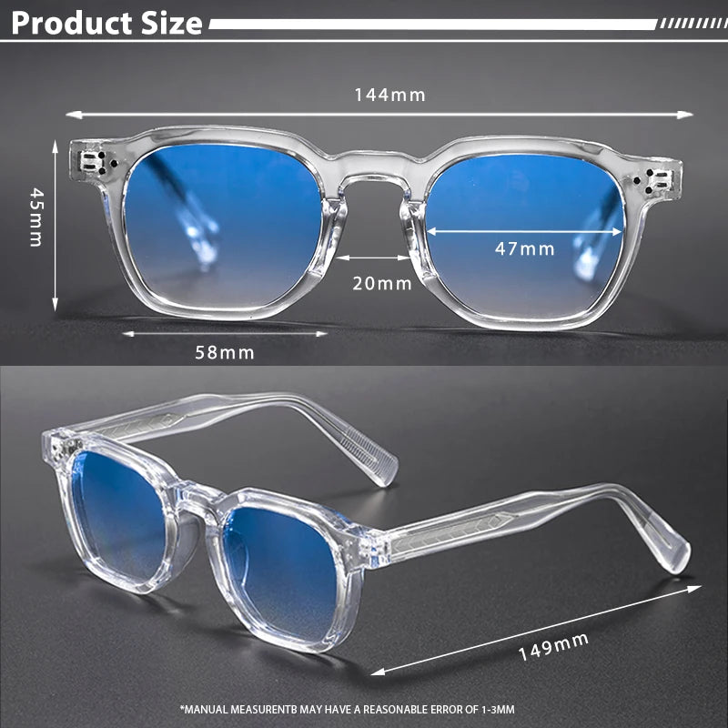 Lunettes de Soleil Style Punk Unisexe CATERSIDE – Monture Carrée Miroir UV400 – CLEVI Paris