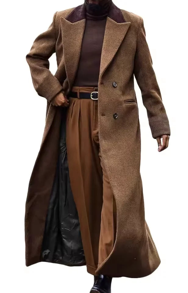 Blazer homme long double boutonnage – CLEVI Paris