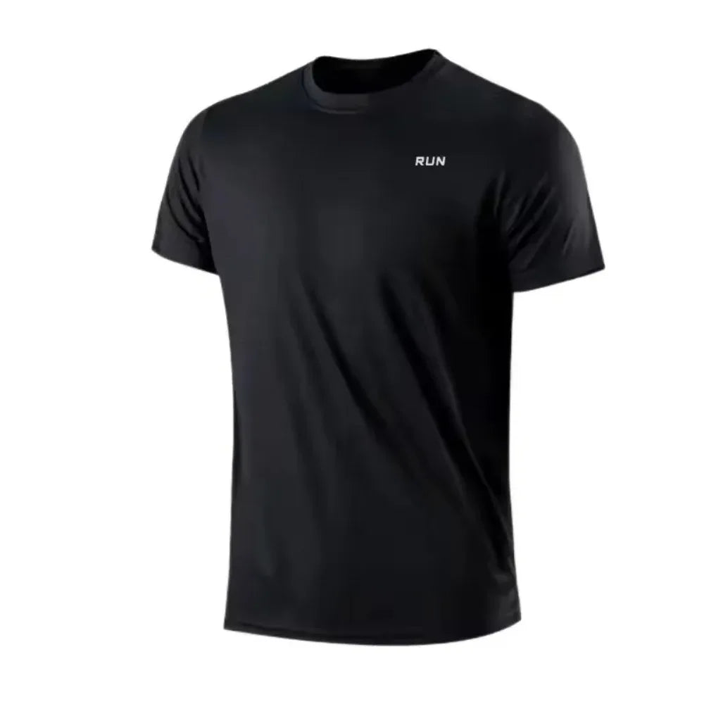 T-Shirt Sport Homme Séchage Rapide Running Fitness Manches Courtes – CLEVI Paris