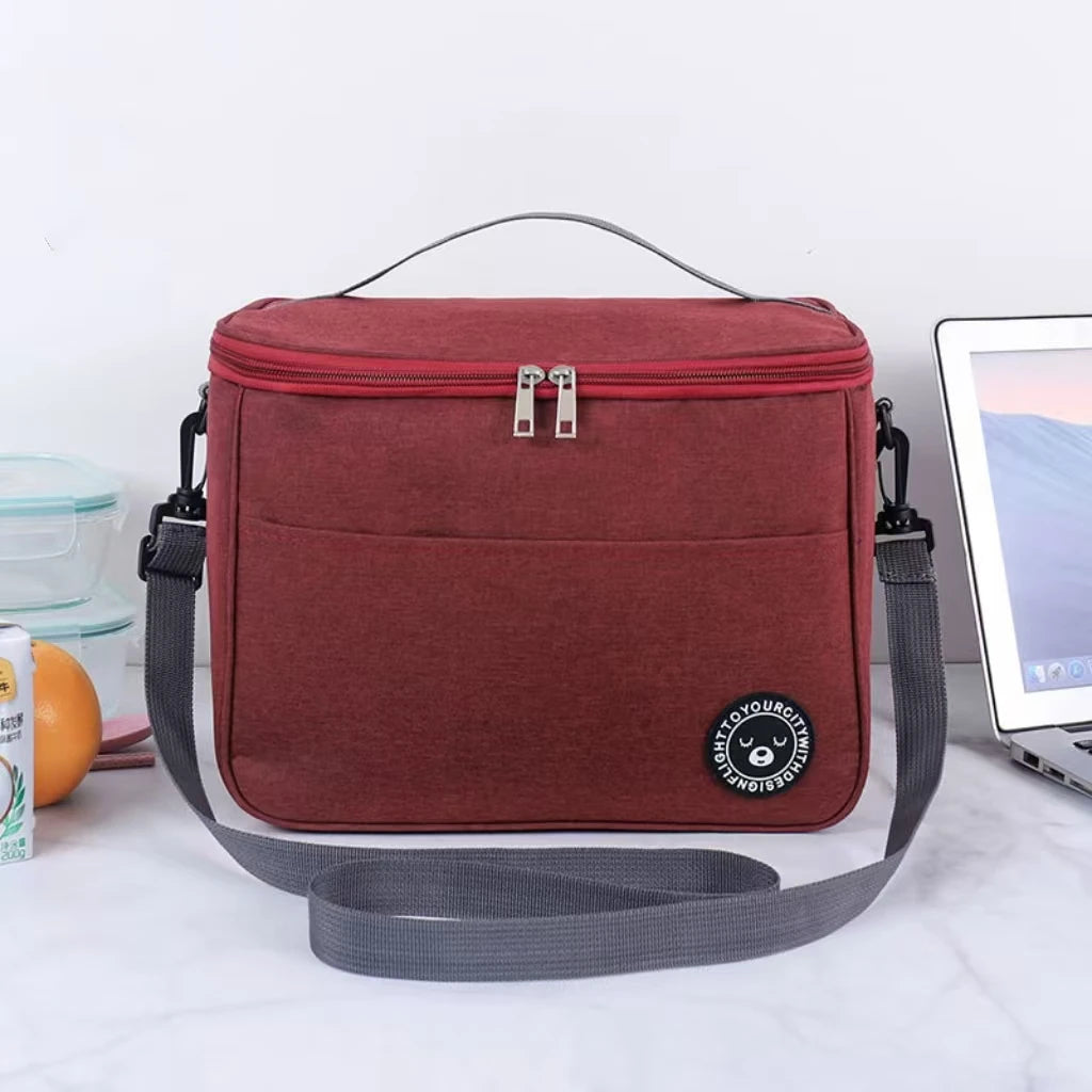 Sac Repas Isotherme Oxford Portable Bretelle — CLEVI Paris