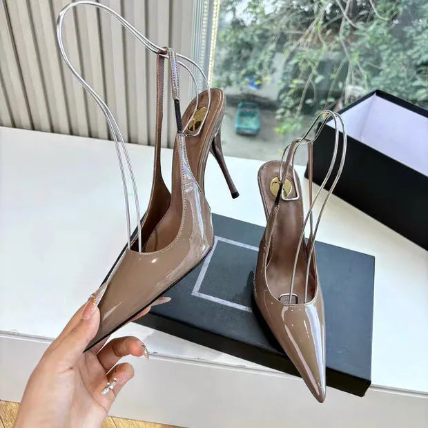 Sandales Stiletto Pointues Femme Talons Aiguilles – CLEVI Paris