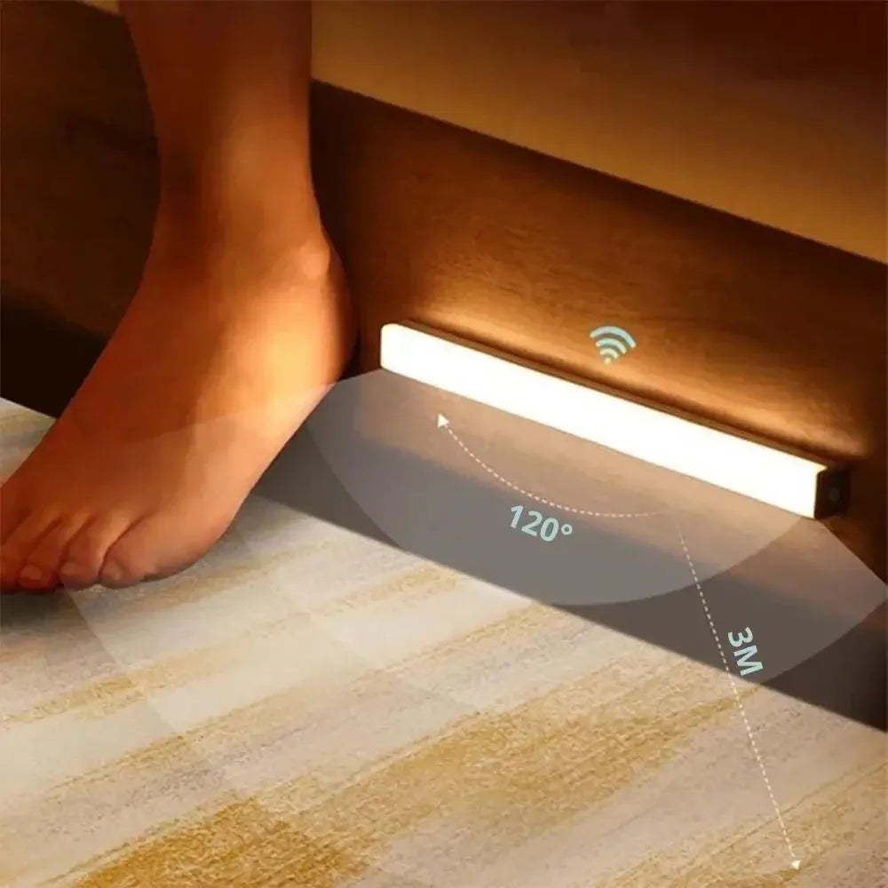 Barre LED Capteur de Mouvement Rechargeable — CLEVI Paris
