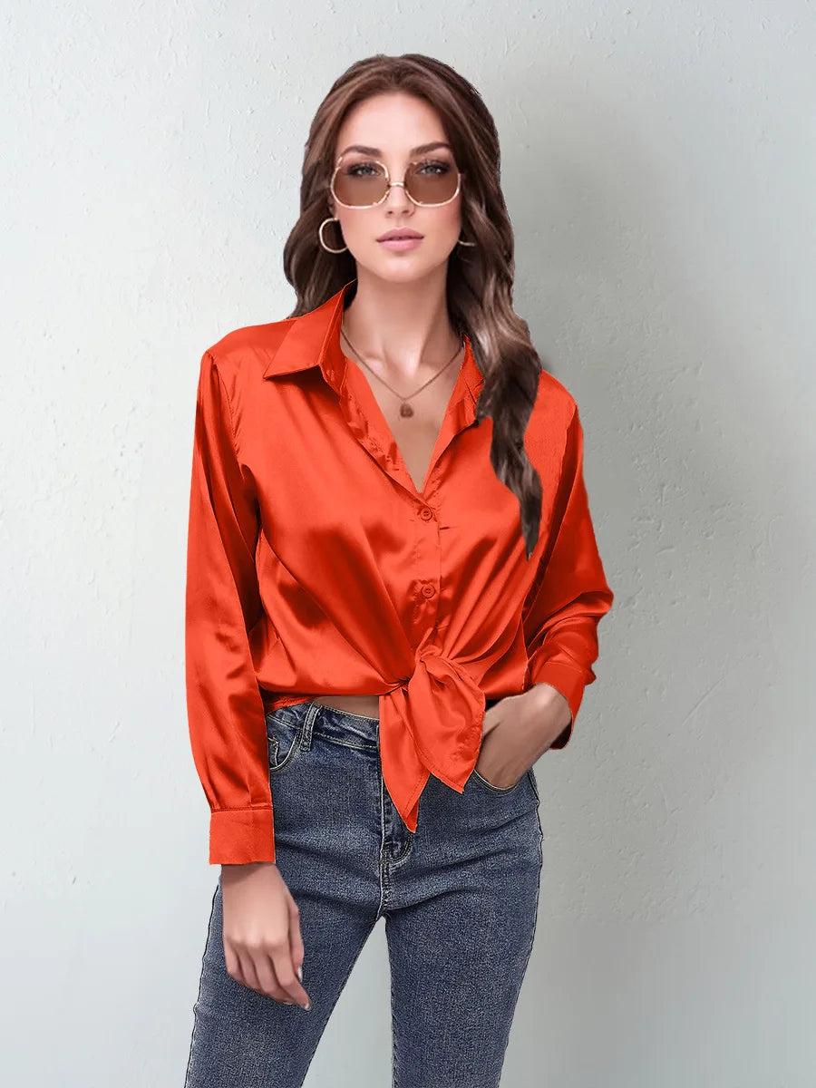 Chemise ample manches longues femme – CLEVI Paris