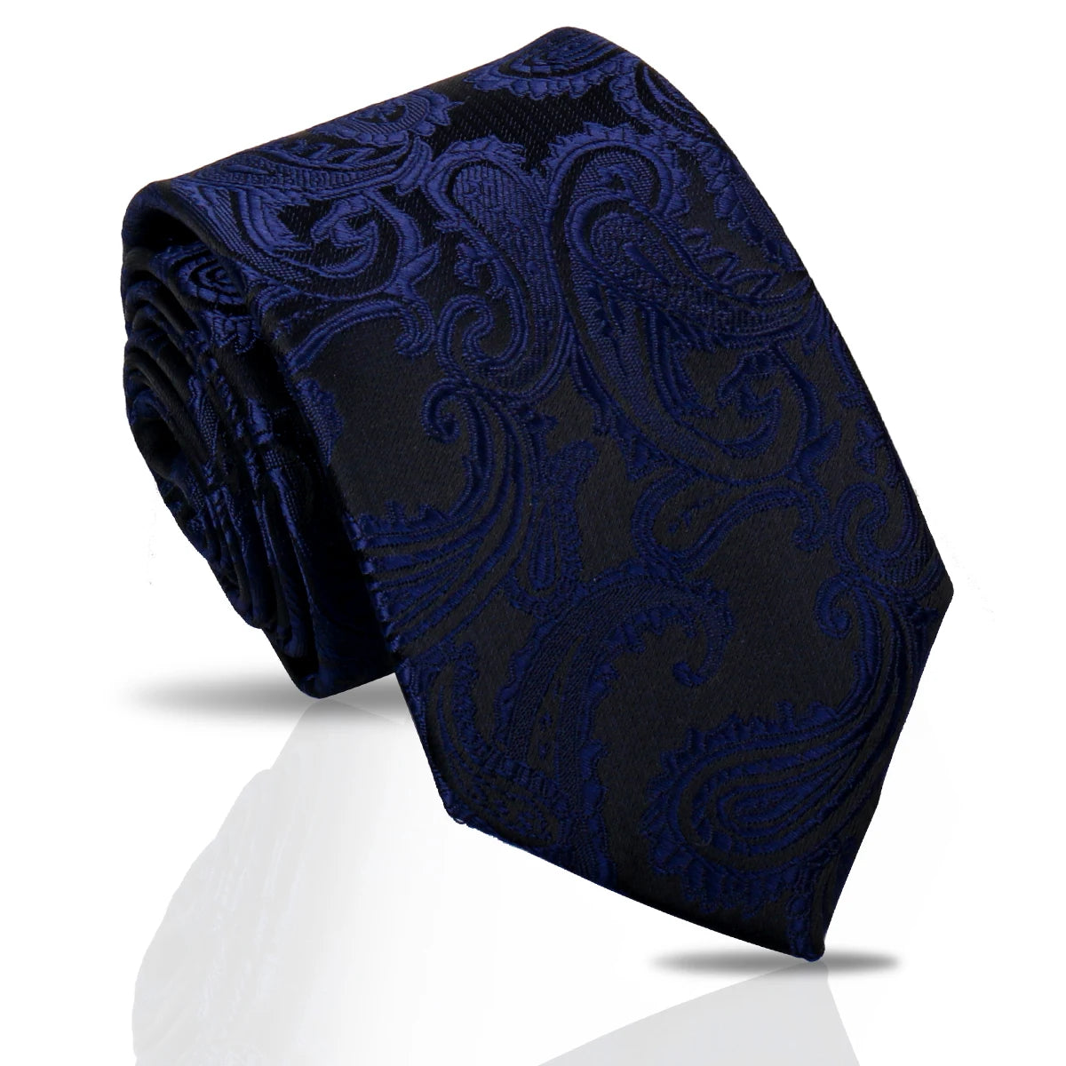 Cravate unisexe rayée 7,5 cm – CLEVI Paris