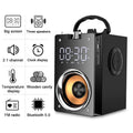 Enceinte Bluetooth HiFi 2.1 en Bois – Subwoofer, Radio FM, Carte TF, App | Suptmv