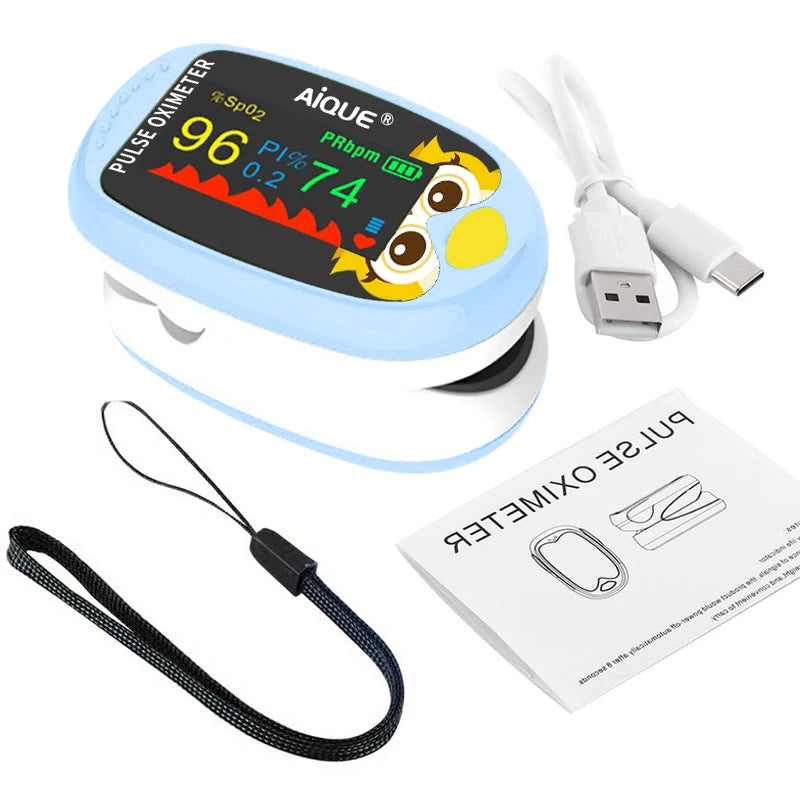 Oxyмètre Enfant Justlang TFT Rechargeable Hibou – CLEVI Paris