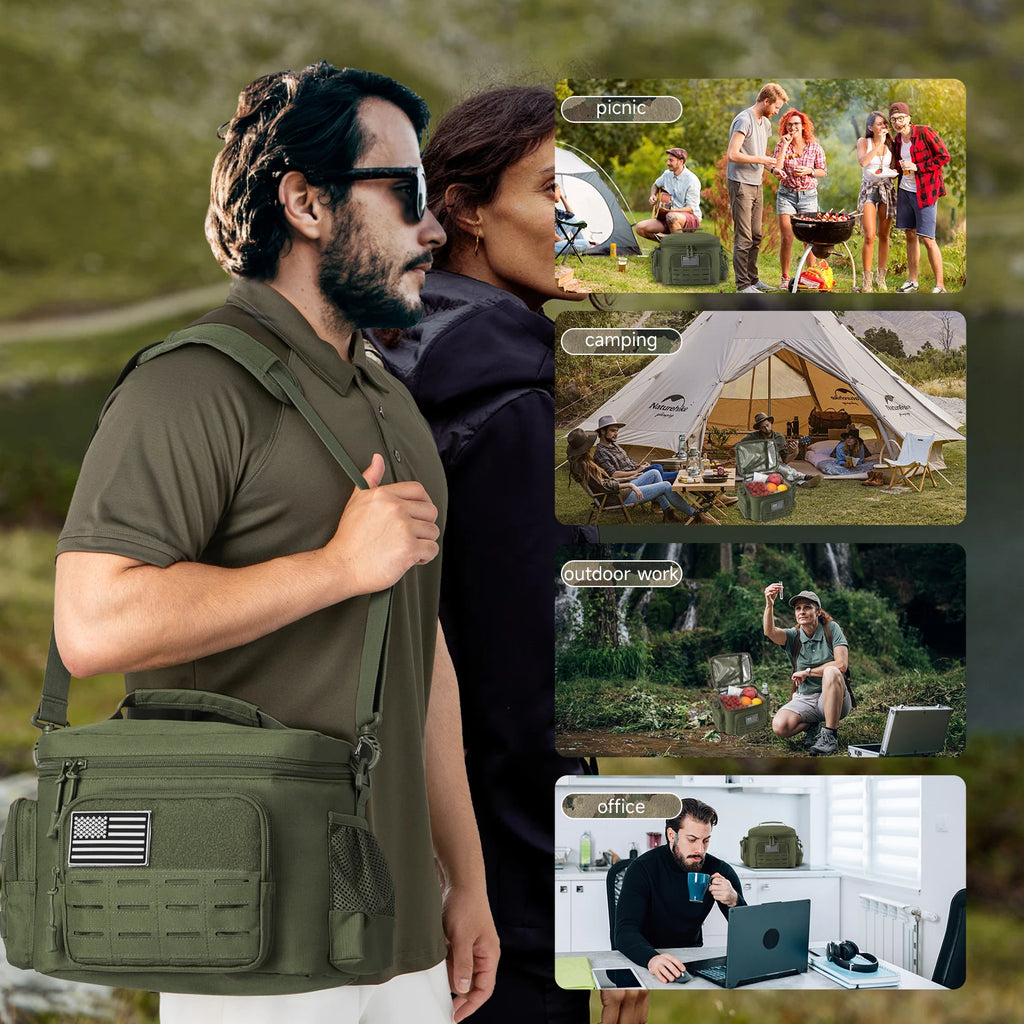 Sac Repas Tactique Isotherme Homme Outdoor — CLEVI Paris