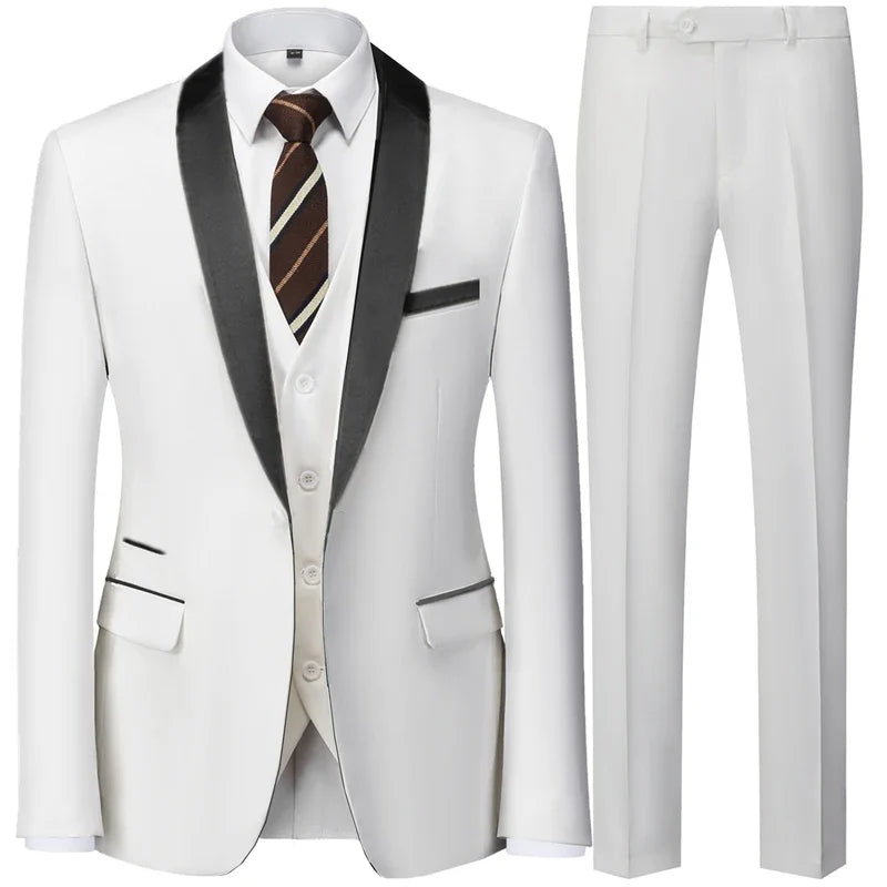 Costume homme 3 pièces mariage – CLEVI Paris