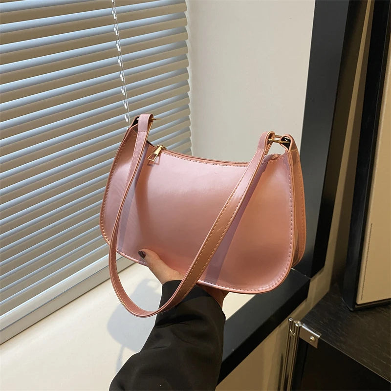 Sac Baguette Rétro en Cuir — CLEVI Paris