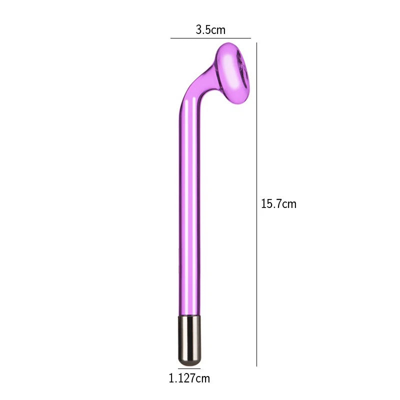 Tubes Électrodes Verre Haute Fréquence | 8 Types 3 Couleurs | Anti-Acné, Lifting & Soin Capillaire – CLEVI Paris