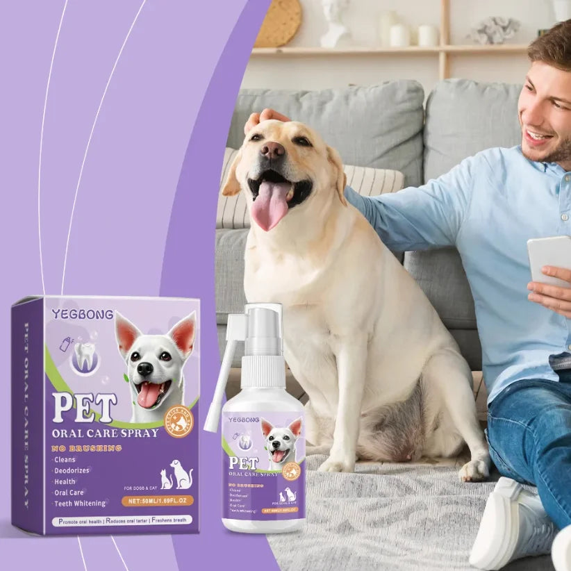 Spray bucco-dentaire chiens & chats – CLEVI Paris