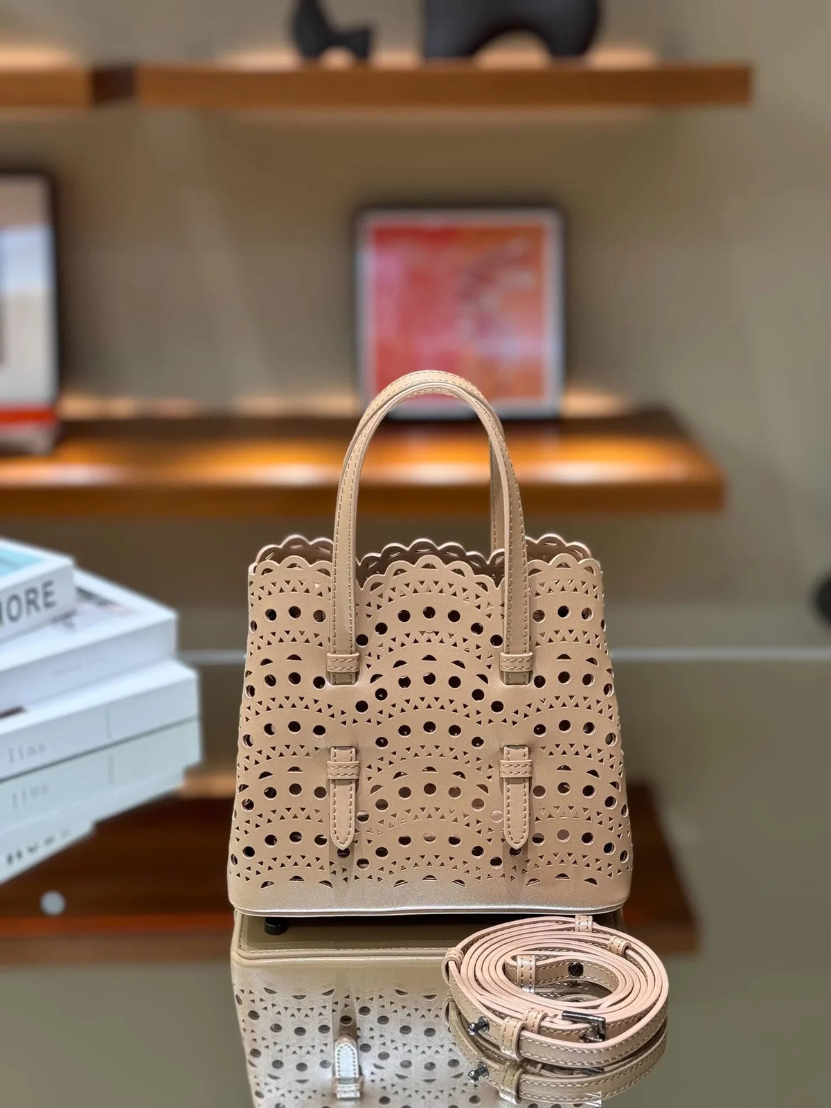 Sac fourre-tout femme à découpes – CLEVI Paris