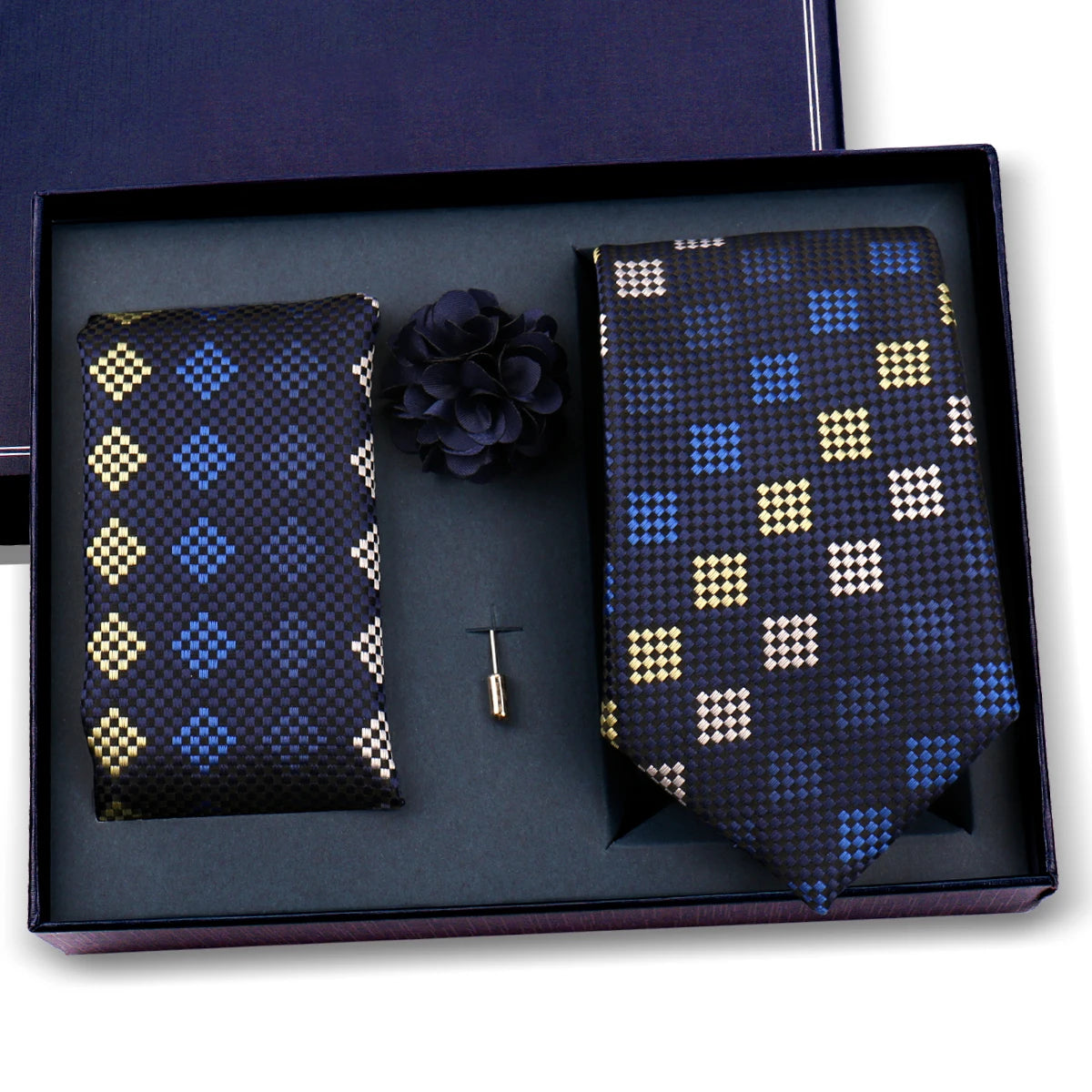 Ensemble cravate homme paisley – CLEVI Paris