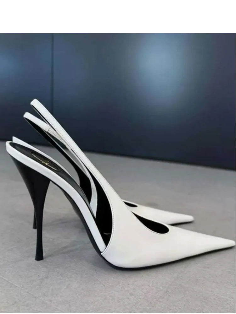 Sandales Stiletto Pointues Femme Talons Aiguilles – CLEVI Paris